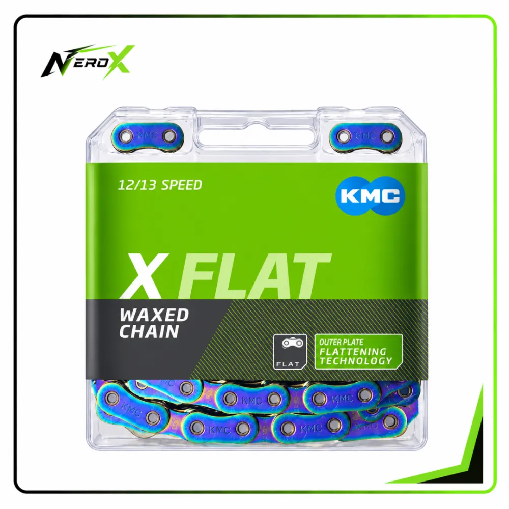 Cadena X Flat Waxed Chain 12/13 v Aurora Blue